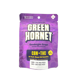 Green Hornet Goodnight Grape Gummies | Field of Dreams