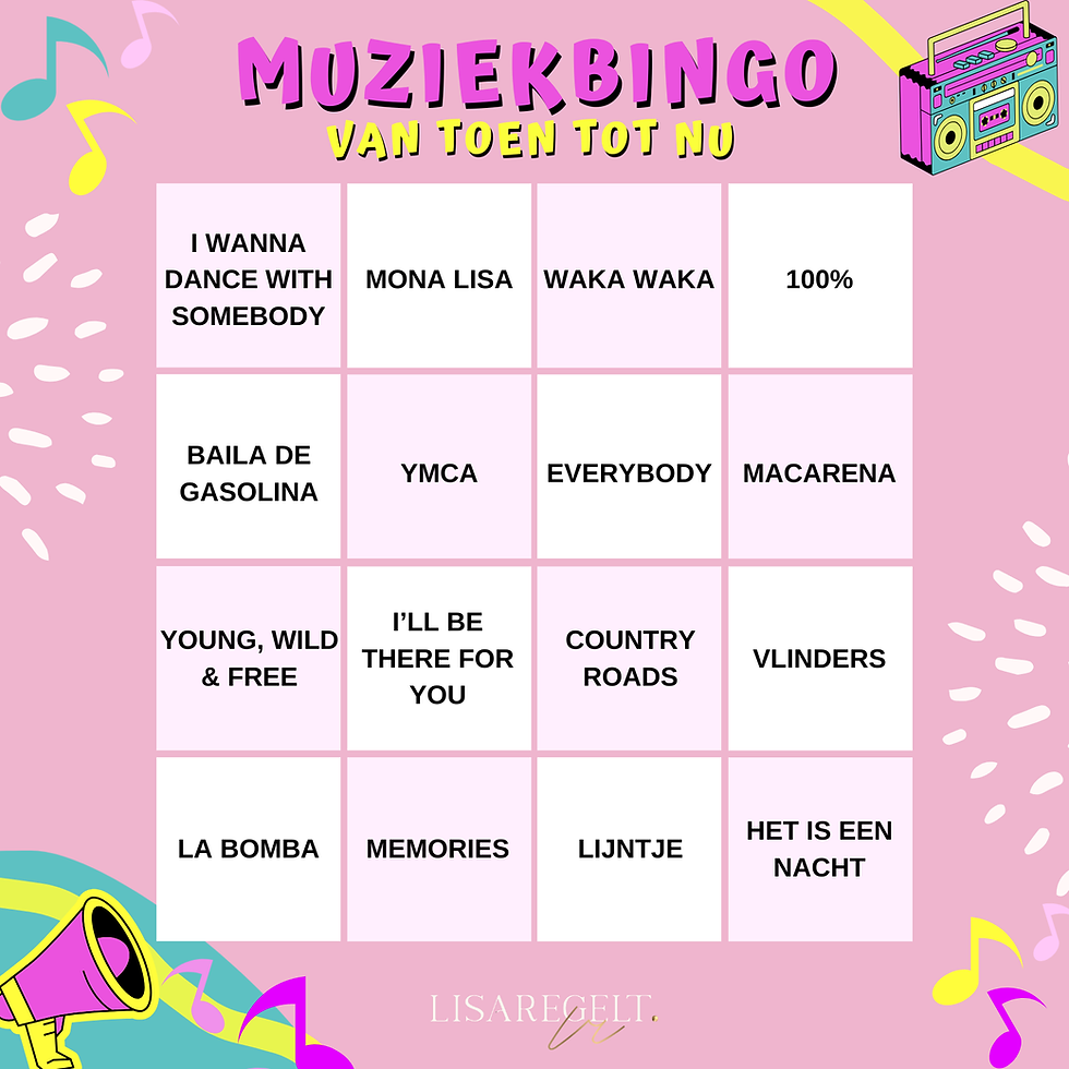 Thumbnail: Muziekbingo 2026