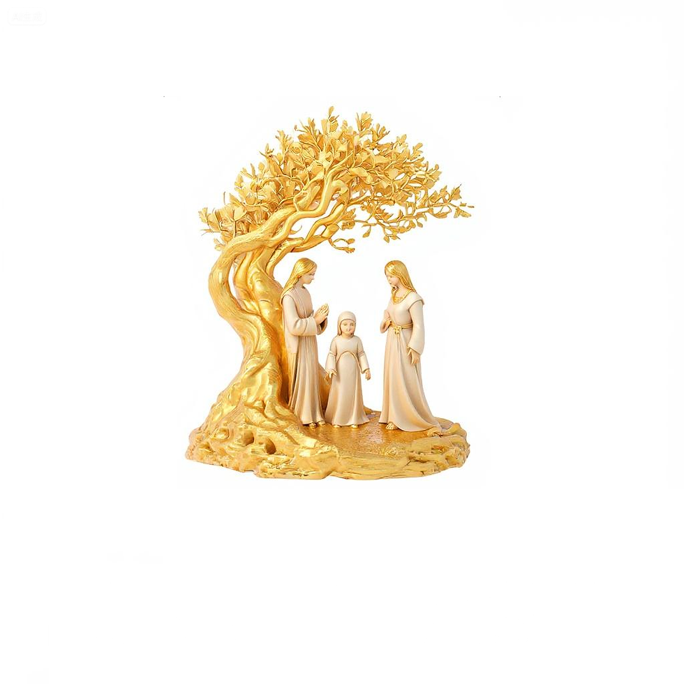 Presépio decorativo do nascimento de Jesus — modelo B