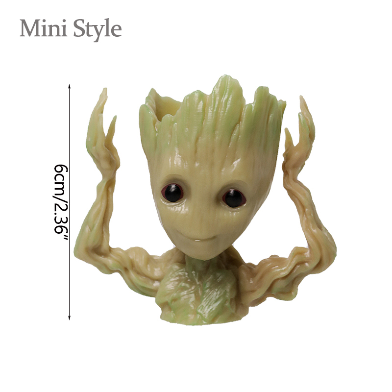 Mini Figuras Decorativas Groot com Vaso - Modelos e Kits — Modelo K