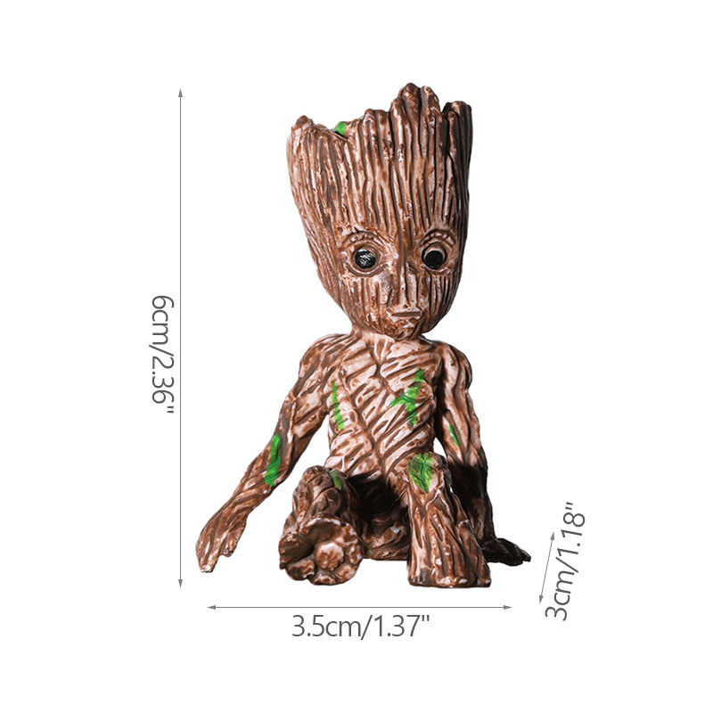 Mini Figuras Decorativas Groot com Vaso - Modelos e Kits — Modelo C