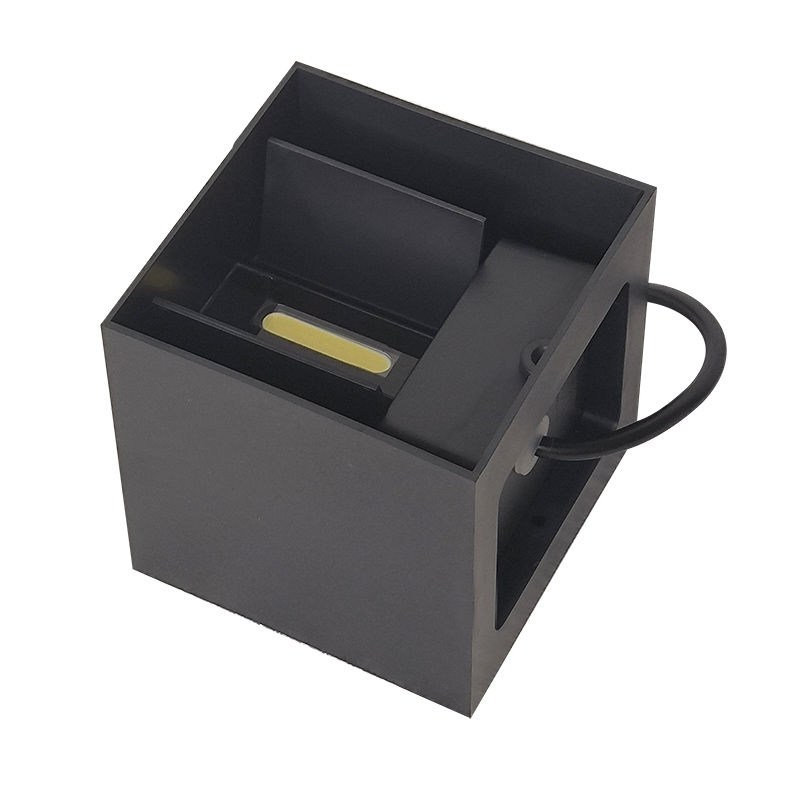 Miniatura: Arandela LED ajustável 7W — acabamento preto
