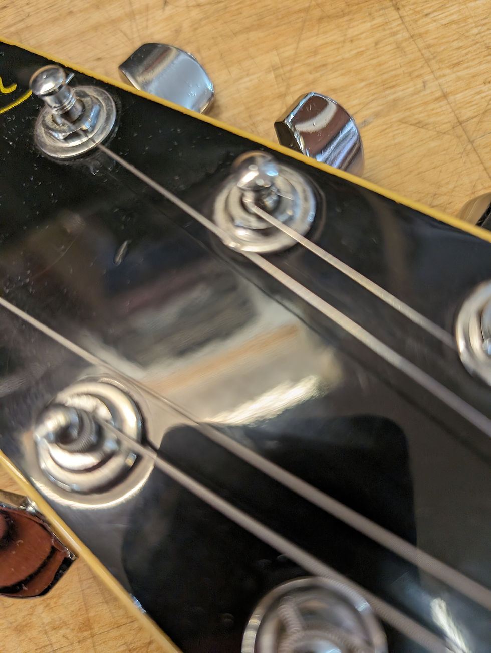 Thumbnail: Washburn Mirage Pro Hybrid Guitar Gloss Black Circa 1984