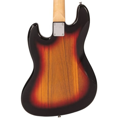 Thumbnail: Vintage V49 Coaster Series Bass Guitar 3 Tone Sunburst