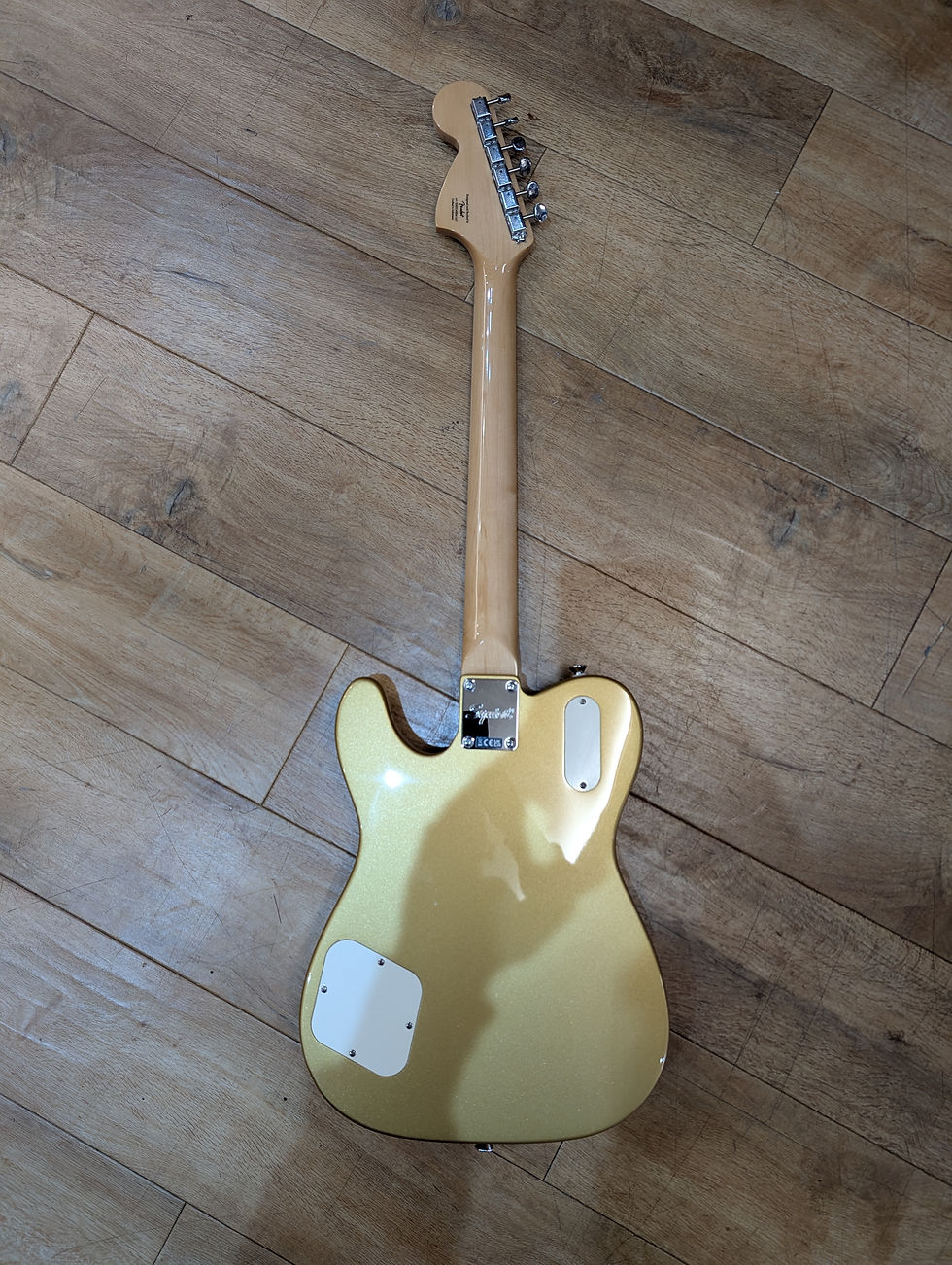 Thumbnail: Squier Paranormal Troublemaker Telecaster Deluxe 2024 - Aztec Gold
