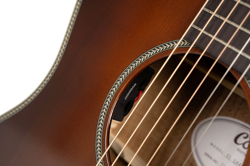 Thumbnail: Cort Essence GA4 Special, Brown Burst Semi-Gloss Electro Acoustic Guitar