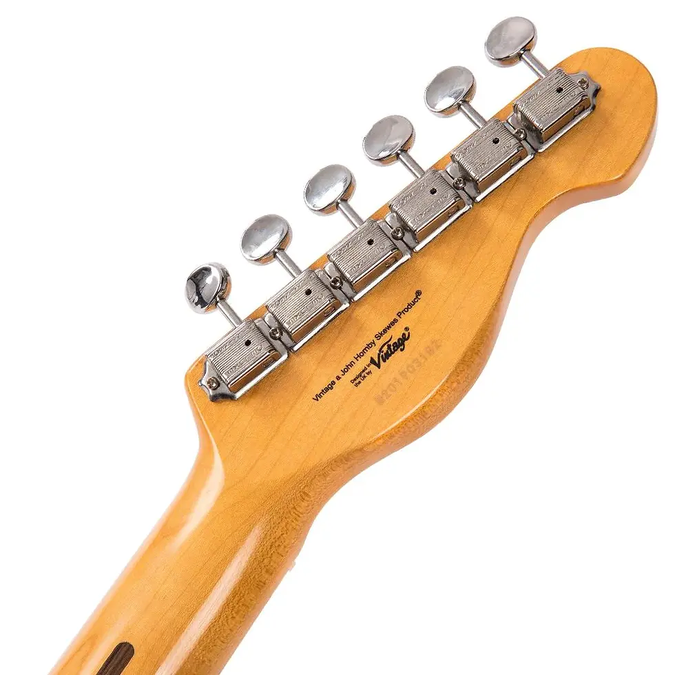 Thumbnail: Vintage V52 ReIssued Electric Guitar ~ Left Hand Butterscotch