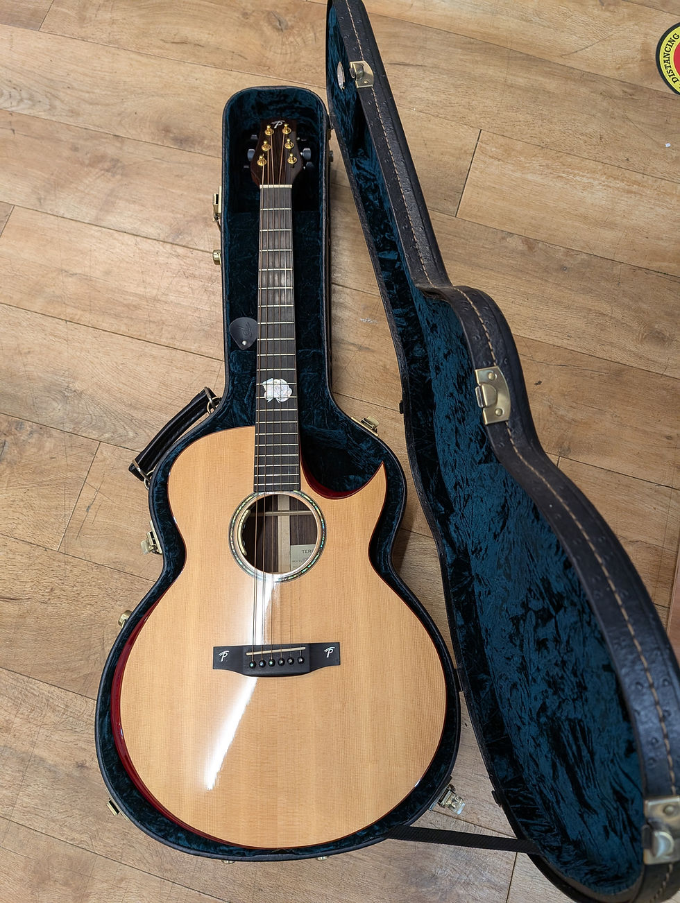Thumbnail: Terry Pack Handmade SJRS/R Electro Acoustic Guitar 2013 - Natural Gloss