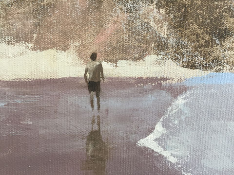 oil painting by Karen Wride