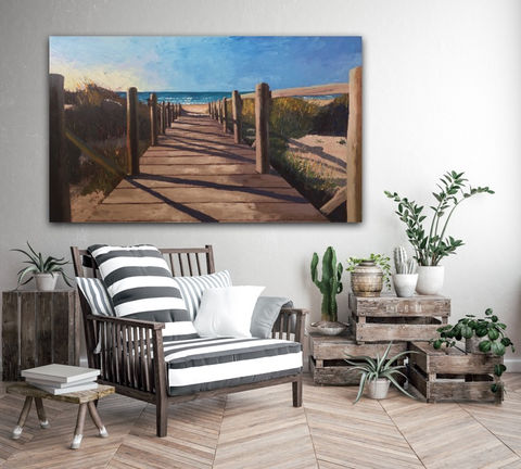 oil painting by Karen Wride
