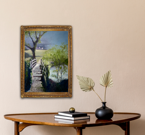 oil painting by Karen Wride