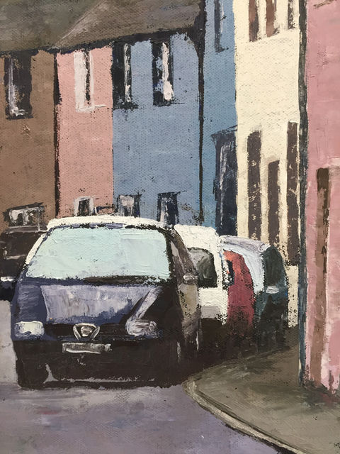 oil painting by Karen Wride