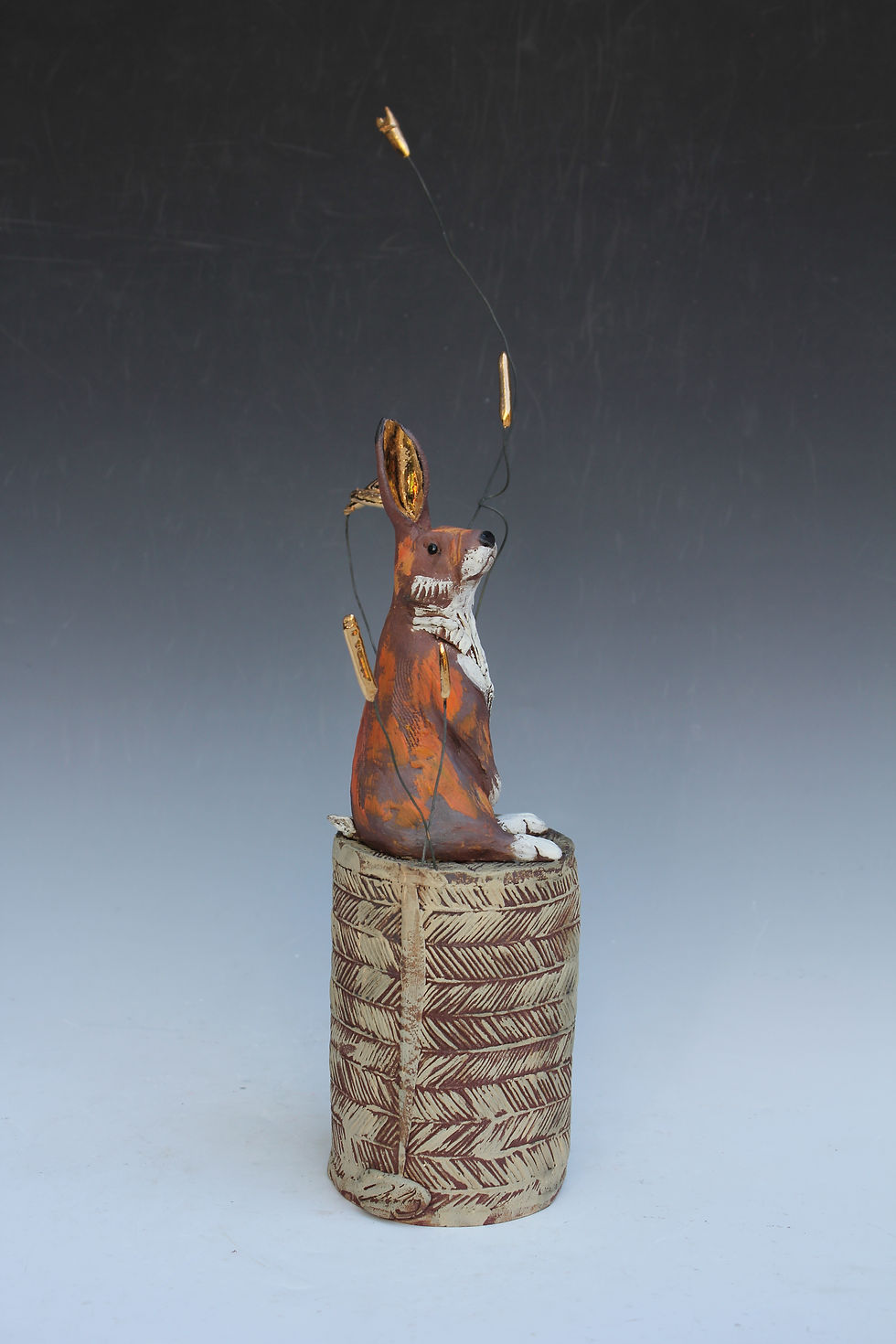 On top of the Hay Bale