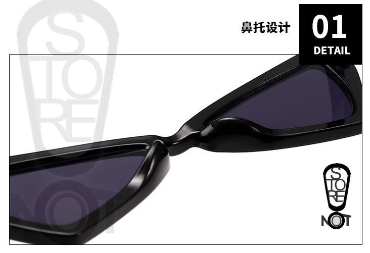 Miniatura: Lentes Retro Ojo de Gato Triangular con protección UV400