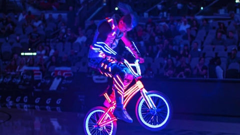 Best BMX LED Neon Stunt show Orange County
