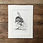 Thumbnail: Mounted print of a pencil drawing of a bumblebee.
