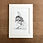 Thumbnail: Mounted print of a pencil drawing of a bumblebee.