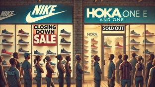 A Nike (NKE, NIKE34) caiu 58% - claro que é de se perguntar: vale a pena investir? Quick análise aqui!