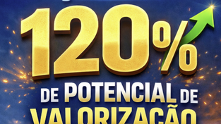 OPORTUNIDADE IMEDIATA URGENTE - AÇÃO COM 120% DE POTENCIAL DE VALORIZAÇÃO NO VALUATION ATUALIZADO 