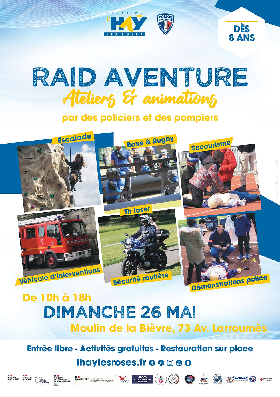 2ème RAID AVENTURE de la Ville de l'Hay-les-Roses