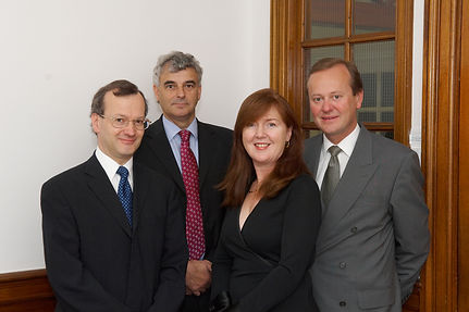 Davitt Jones Bould's founders in black and white
