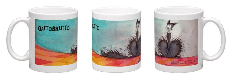 Tazza GattoBrutto coperta