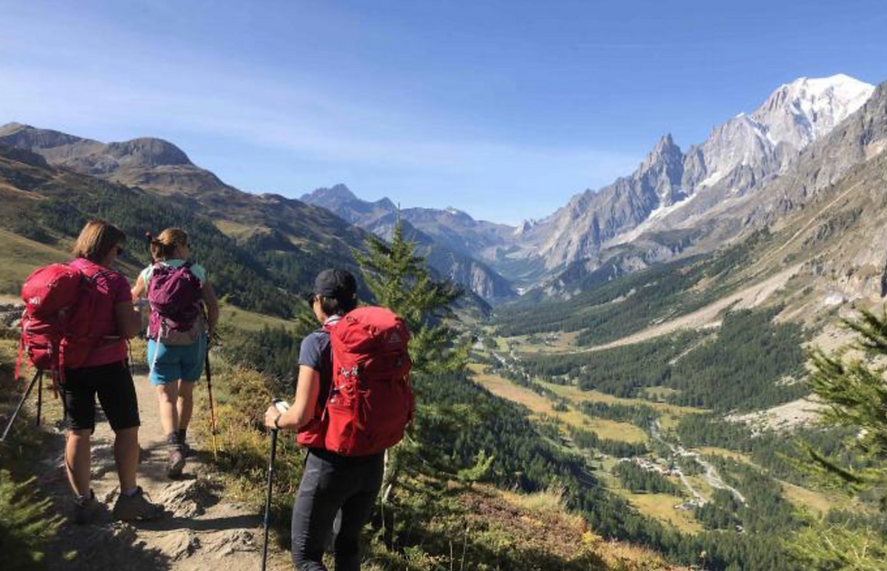 Trekking no Tour du Mont Blanc
