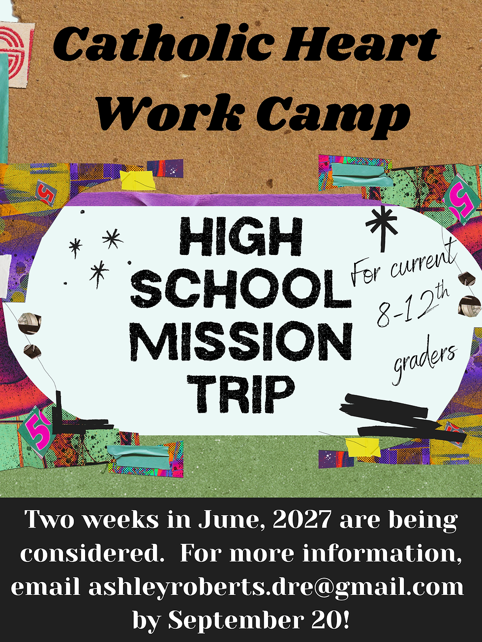 High School Mission Trip 2027