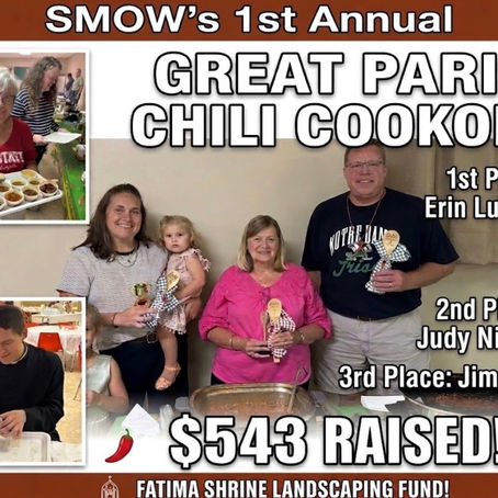 Great Parish Cook-Off at SMOW Results