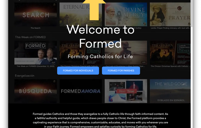 How to Sign Up for Formed!