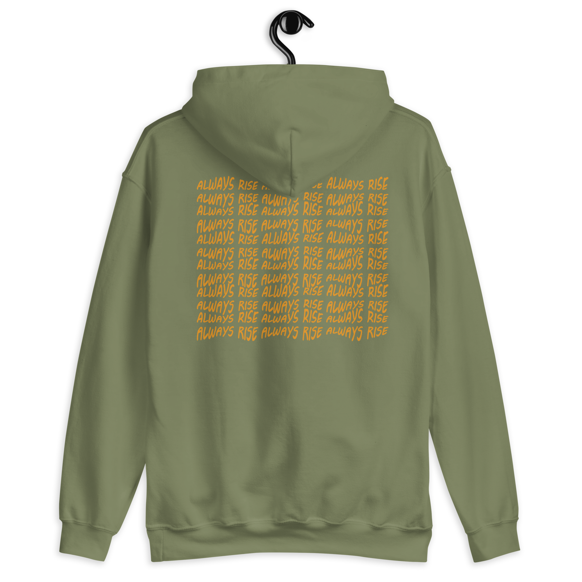 Hoodie Oversized Unisex Verde Militar
