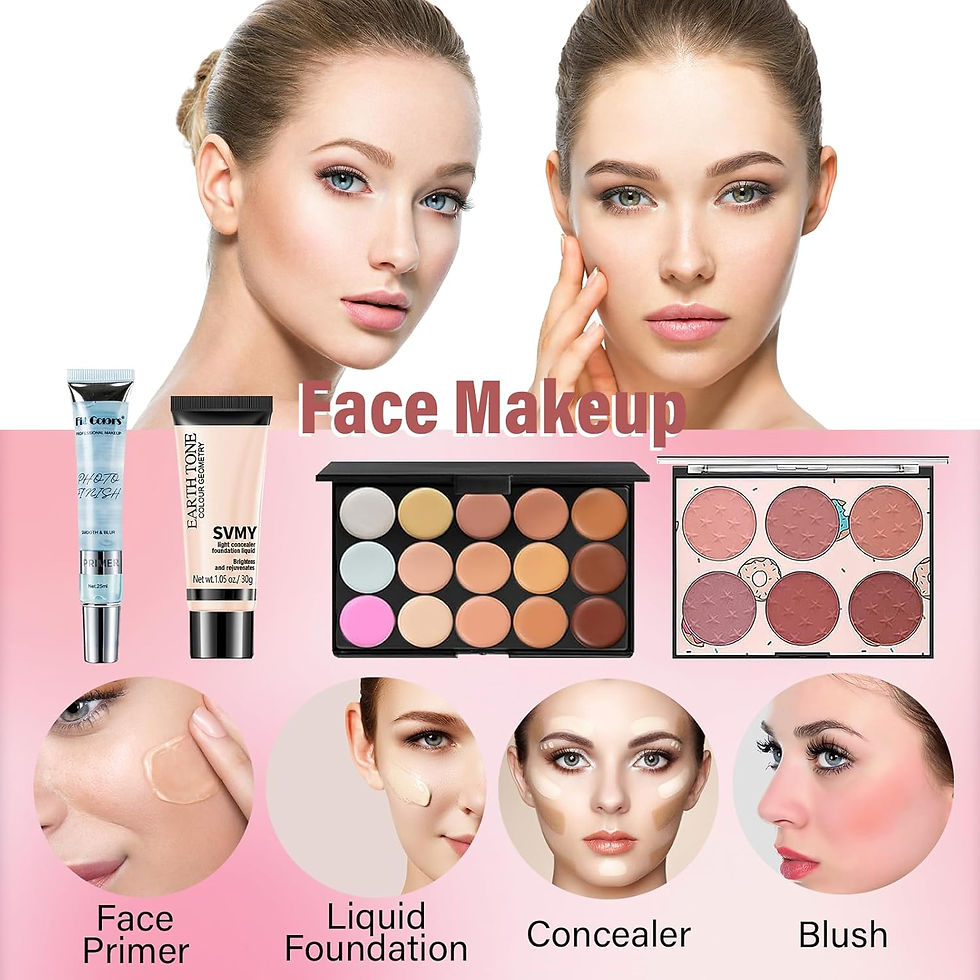 Thumbnail: Makeup Set for Women, Makeup Kit for Beginners Teen Girls, Makeup Gift Set for T