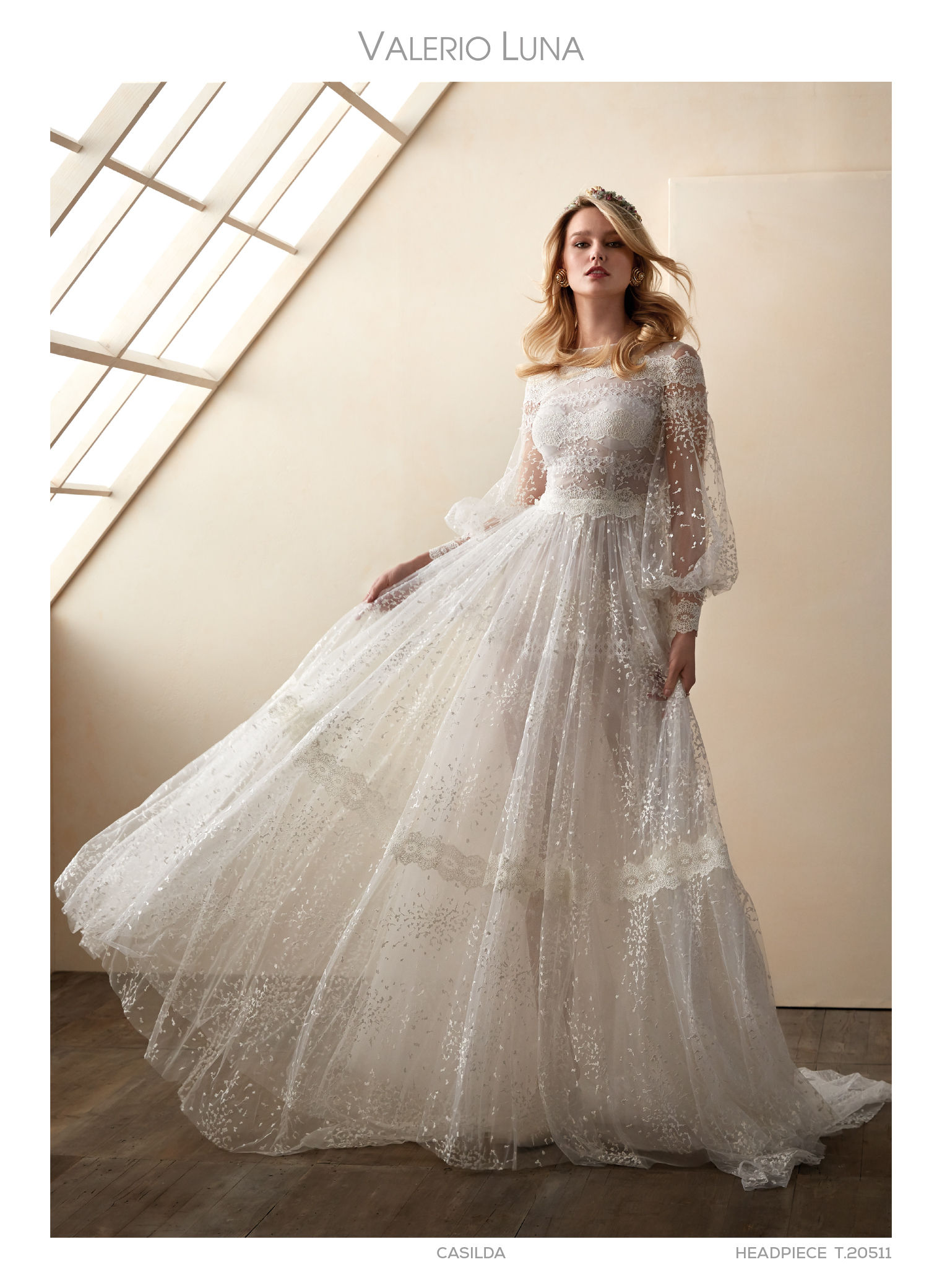 Casilda - Vestido de Novia - Valerio Luna