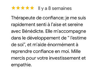 Avis client confiance