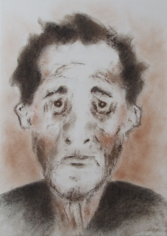 "Weird Memories VII", drawing by Christian J. Cordier, 2026.