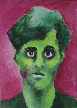 "Not Always", painting by Christian J. Cordier, 2022.
