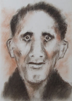 "Weird Memories VI", drawing by Christian J. Cordier, 2026.