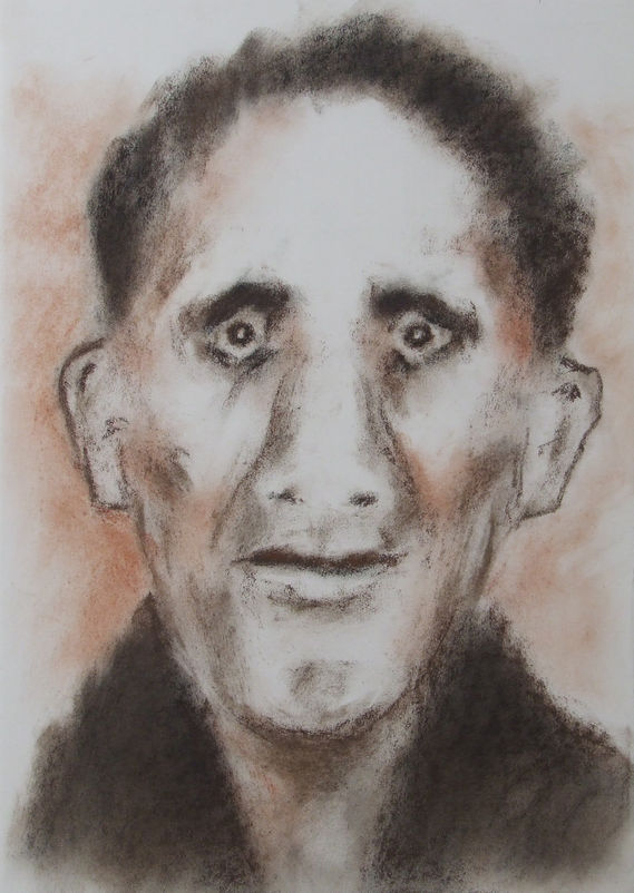 "Weird Memories VI", drawing by Christian J. Cordier, 2026.