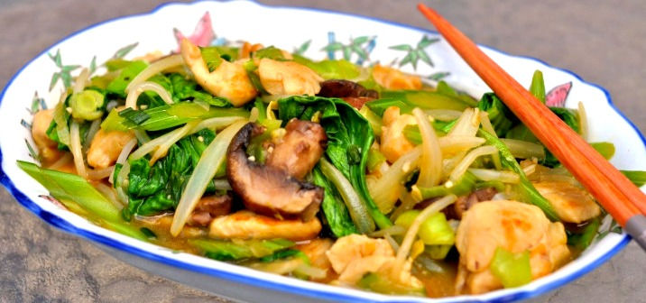 Jamaican Chicken Chop Suey