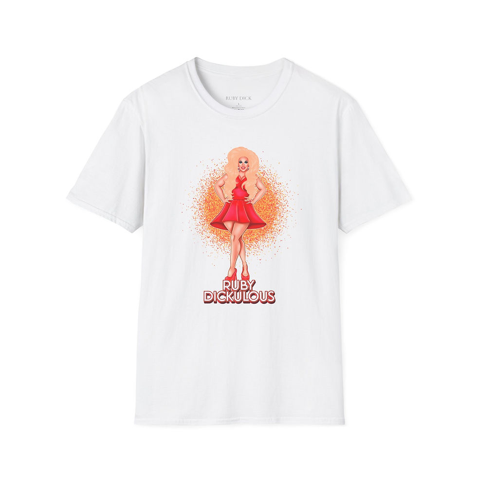 Thumbnail: Ruby Dickulous™ Softstyle T-Shirt