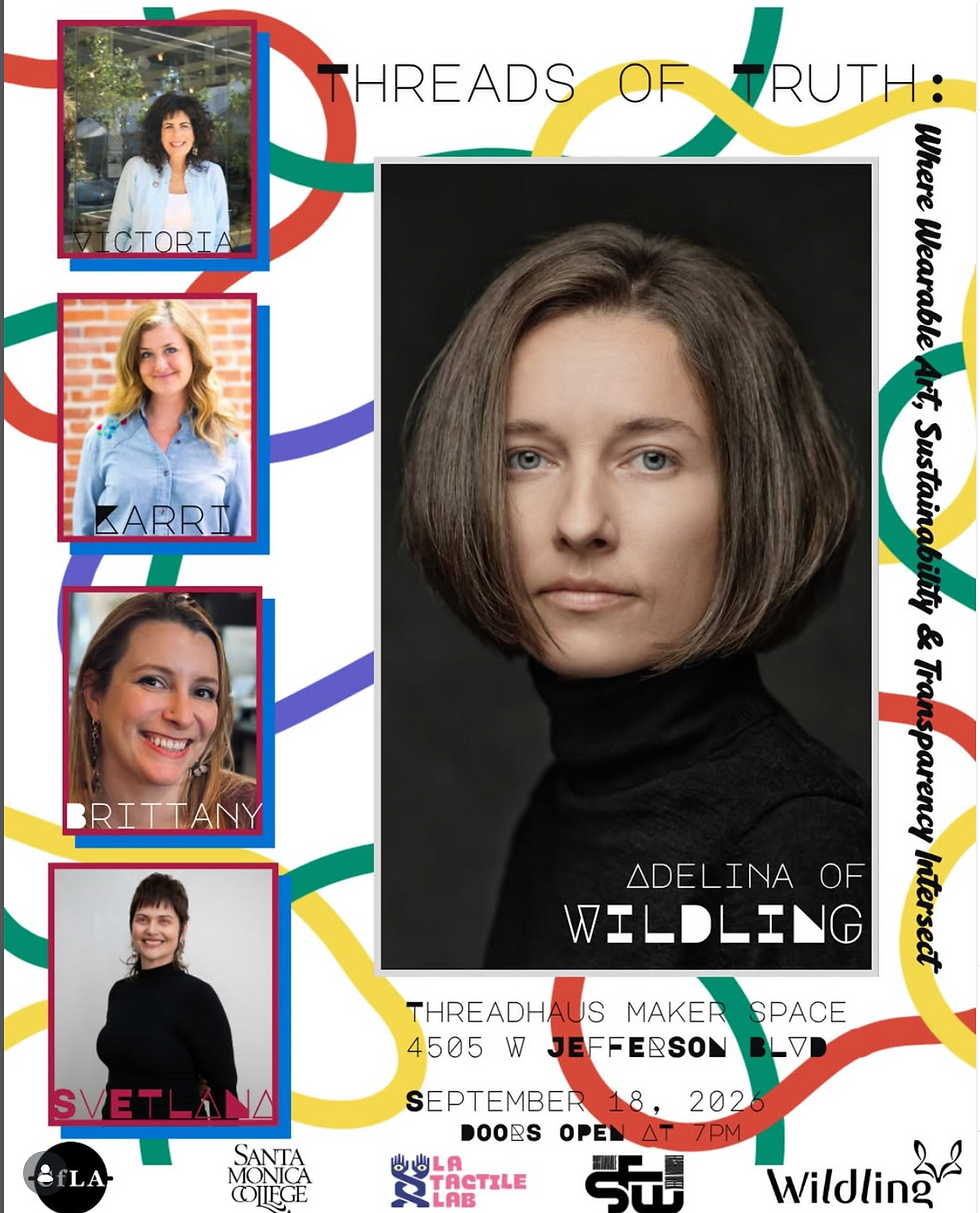 Sustainable Fashion Week Panel 2026