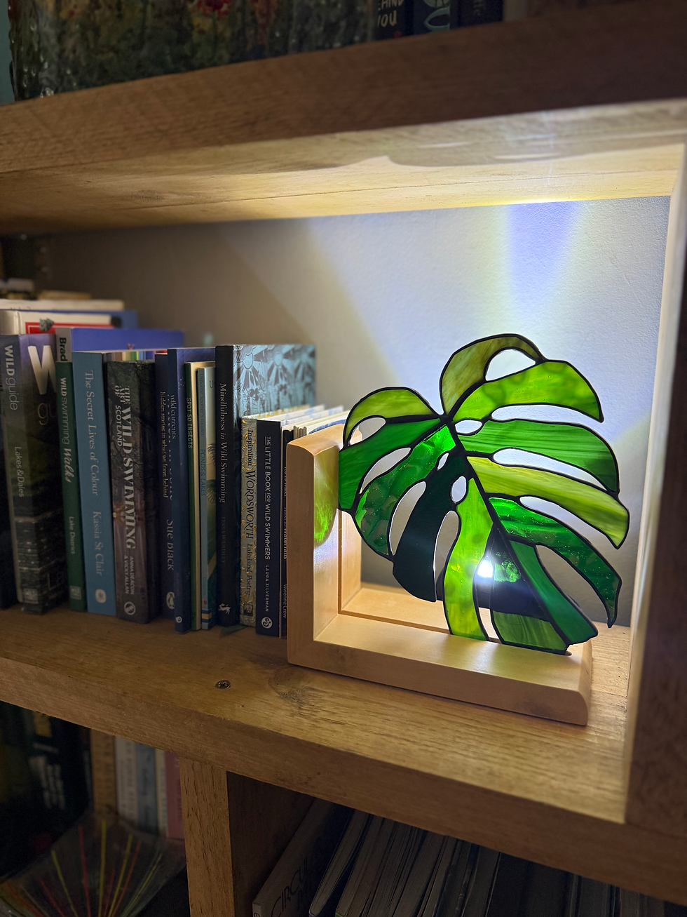 Thumbnail: Monstera Leaf Bookend / Free standing