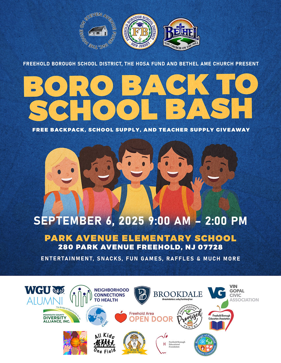Community Service: Boro Back to School Bash