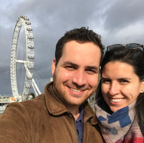 Hanging out in London