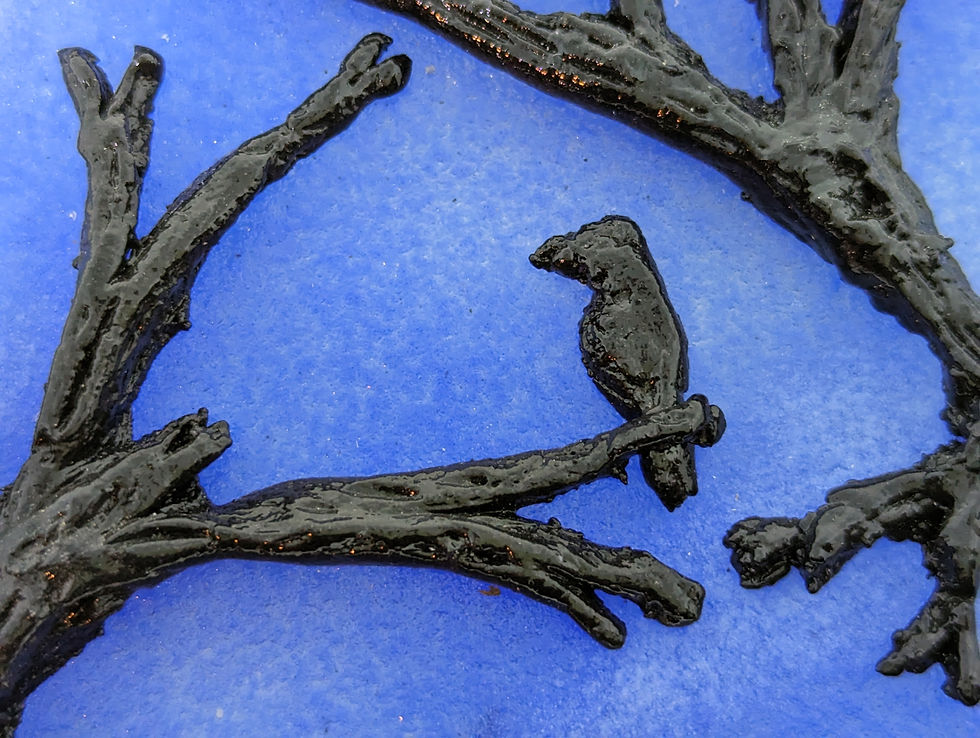 Thumbnail: Roosting ravens tile