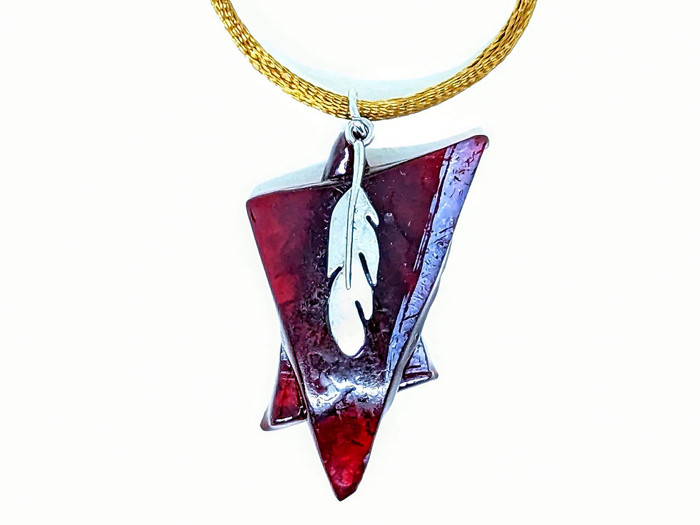Thumbnail: Stylized Magen David necklace 3