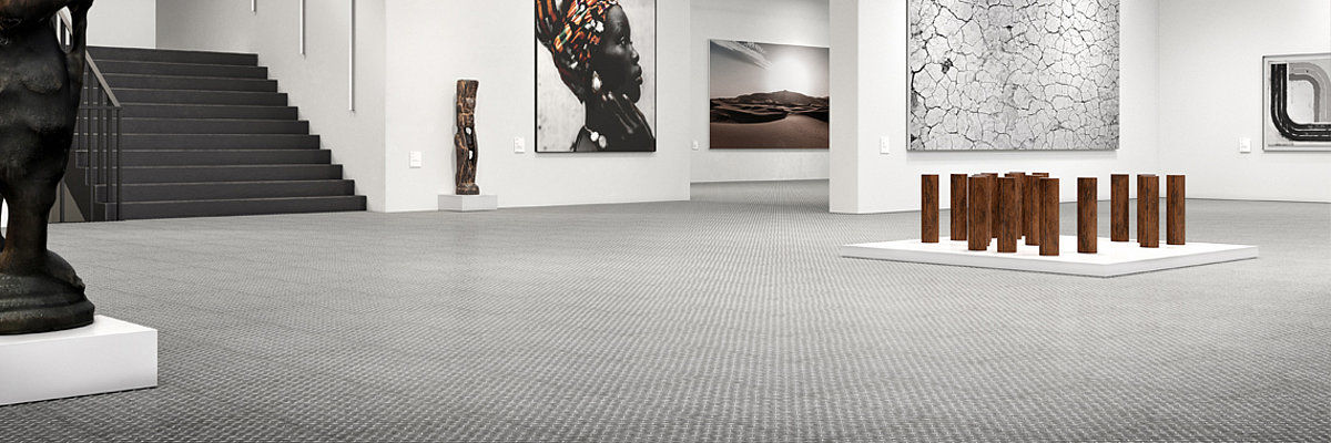 Objectflor Expona Design - Grey Treadplate 9142 Boden