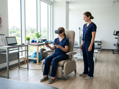 AVC et Héminégligence : Comment la Rééducation en Réalité Virtuelle Stimule la Neuroplasticité chez 80 % des Survivants