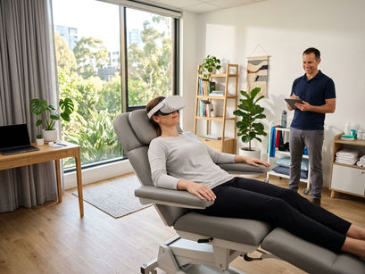 Casque Réalité Virtuelle et Relaxation : Réduire l'Anxiété de Vos Patients Avant les Séances Douloureuses