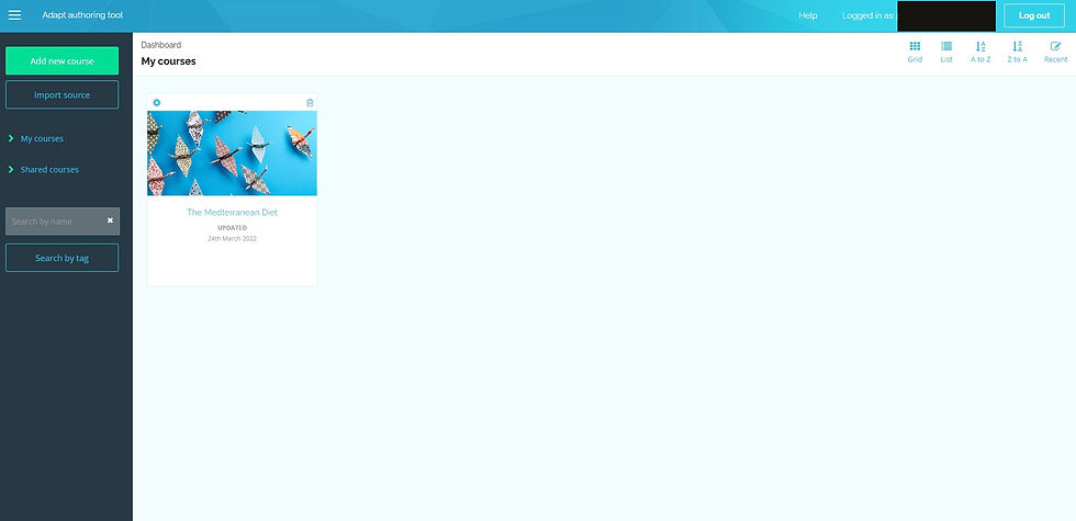 Image of Adapt Homepage